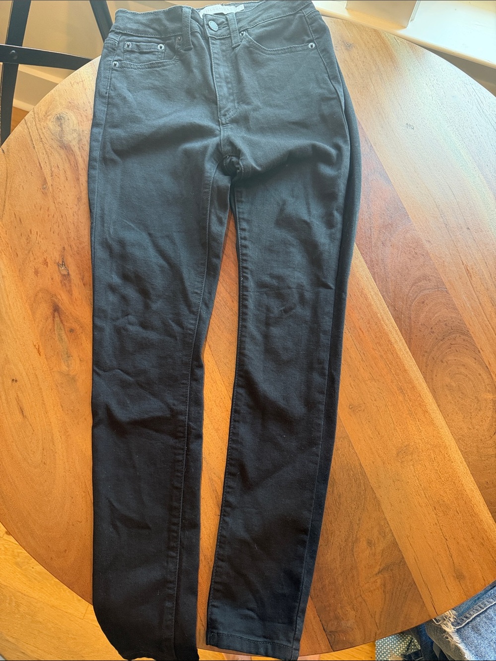 Just USA Black Skinny High-Rise Jeans